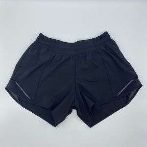 lululemon black athletic shorts